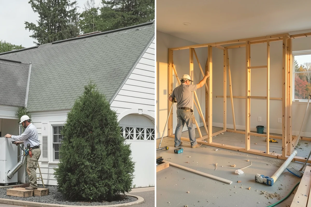Brick Veneer Installation in Tacoma, Pierce County, WA - Prepare the backing, flashing, and air gap