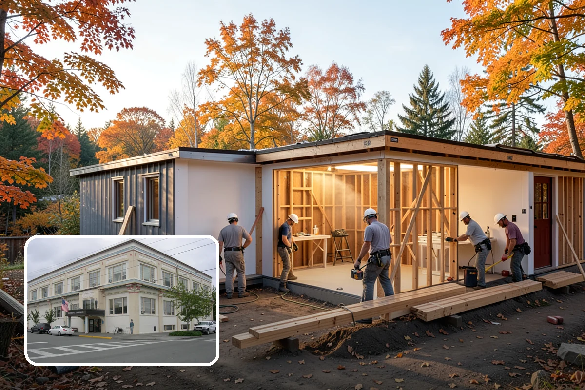 Built-In BBQ Construction in Anacortes, Skagit County, WA - Adds counter space and storage around your grill