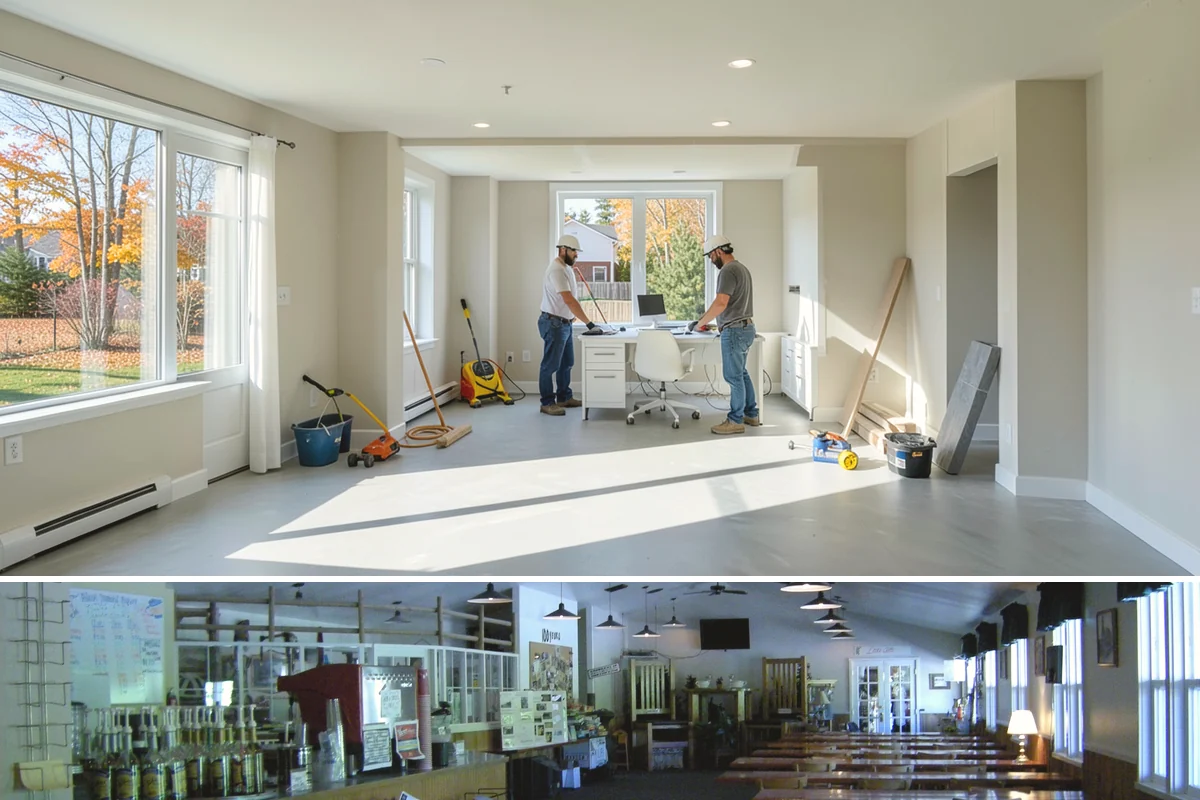 Built-In BBQ Construction in Black Diamond, King County, WA - Summer construction lets sealants and masonry cure before the wet months set in.