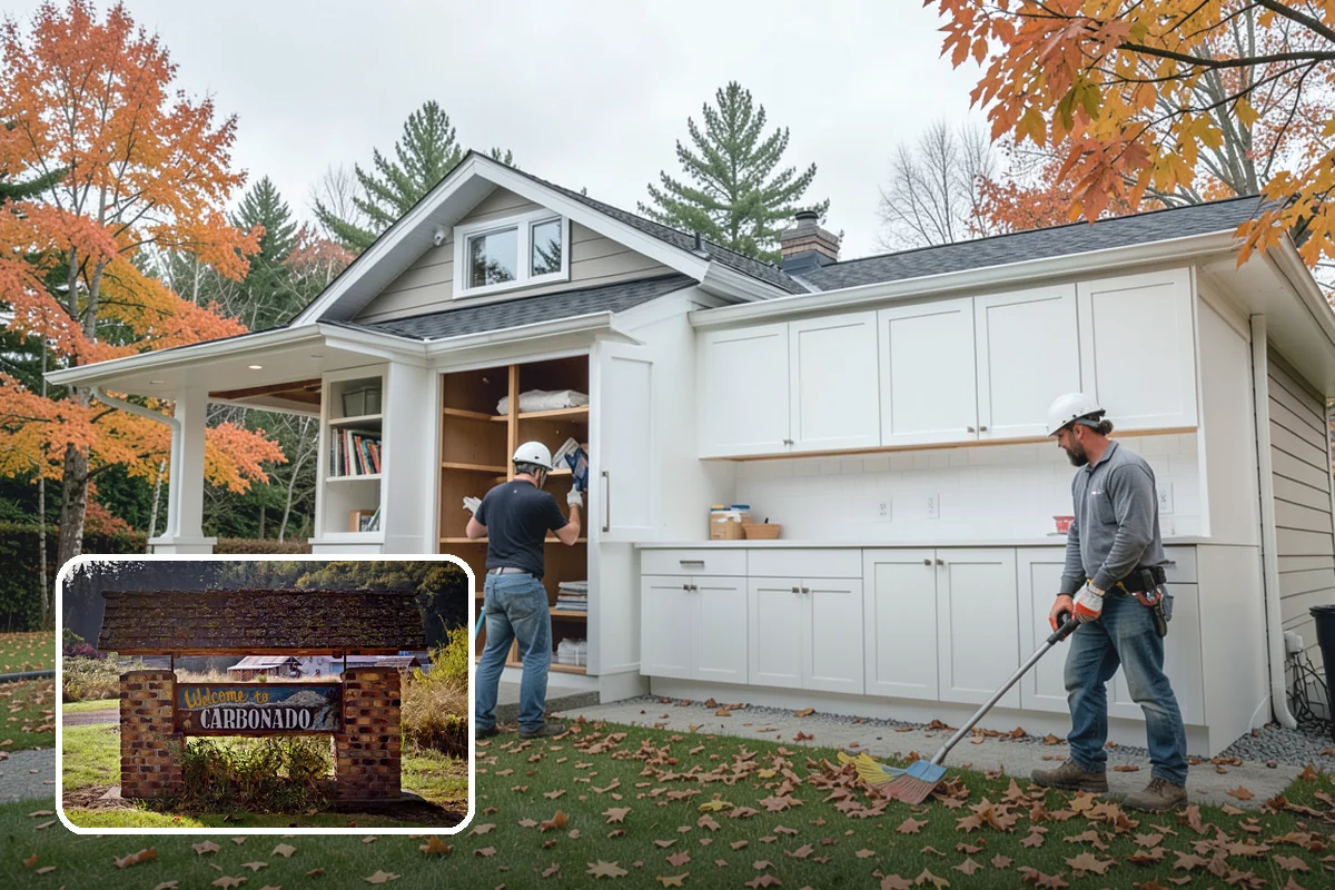 Built-In BBQ Construction in Carbonado, Pierce County, WA - Adds counter space and storage around your grill