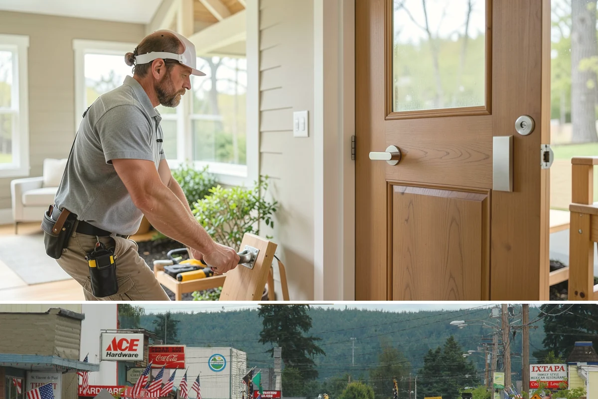 Built-In BBQ Construction in Carnation, King County, WA - Summer construction lets sealants and masonry cure before the wet months set in.