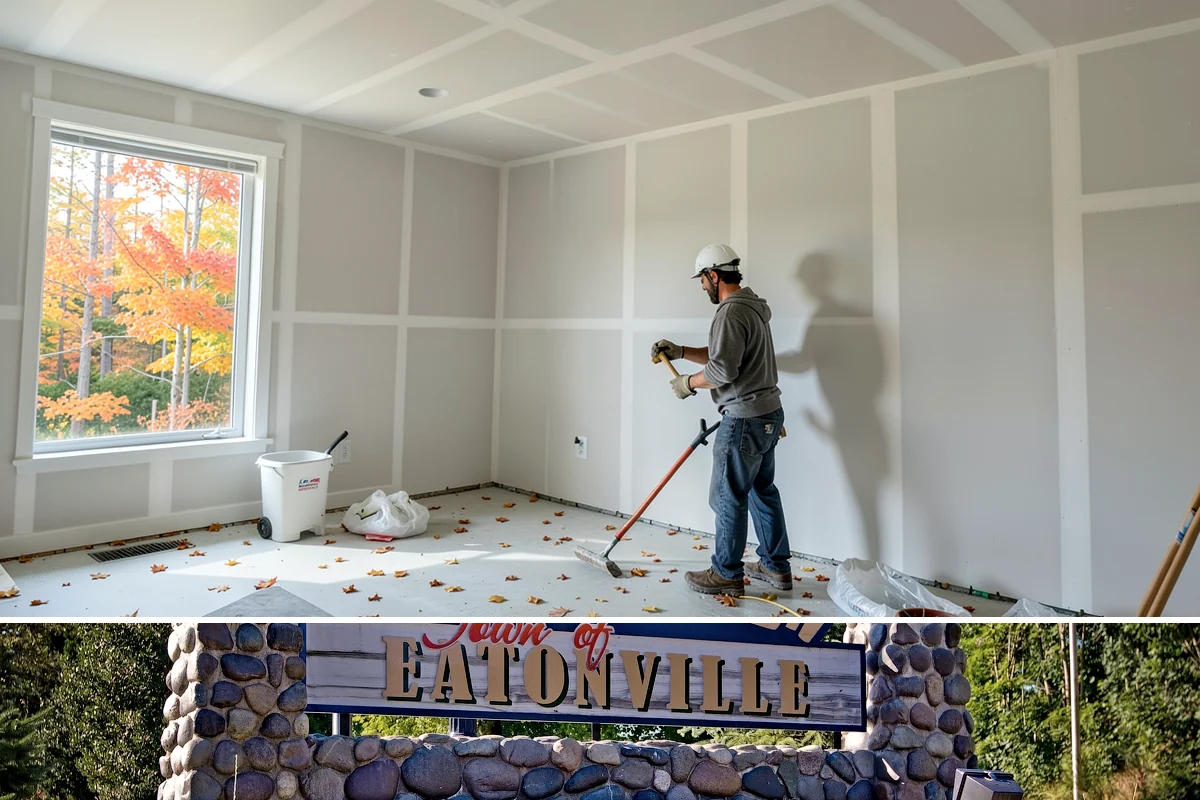 Built-In BBQ Construction in Eatonville, Pierce County, WA - Summer construction lets sealants and masonry cure before the wet months set in.