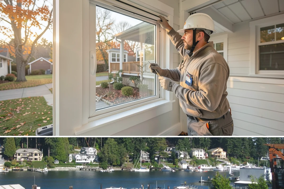 Built-In BBQ Construction in Gig Harbor, Pierce County, WA - Summer construction lets sealants and masonry cure before the wet months set in.
