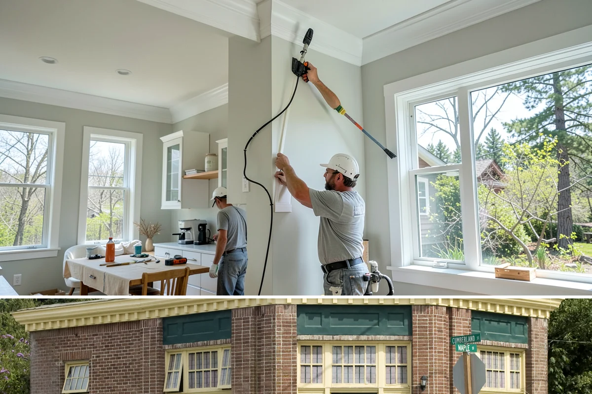 Built-In BBQ Construction in Hamilton, Skagit County, WA - Summer construction lets sealants and masonry cure before the wet months set in.