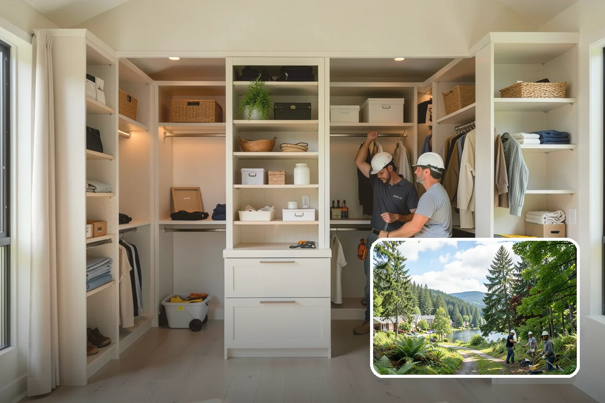 Built-In BBQ Construction in Lake Forest Park, King County, WA - Adds counter space and storage around your grill