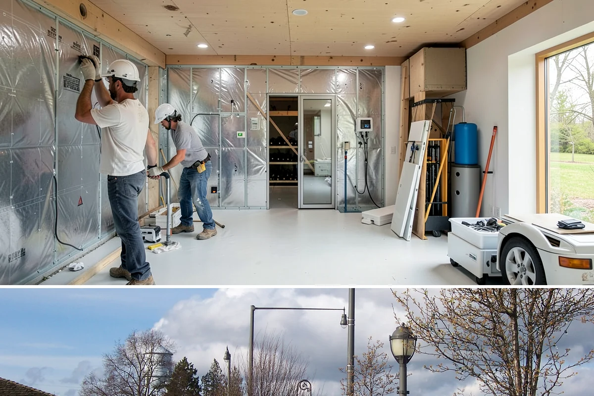 Built-In BBQ Construction in Marysville, Snohomish County, WA - Summer construction lets sealants and masonry cure before the wet months set in.