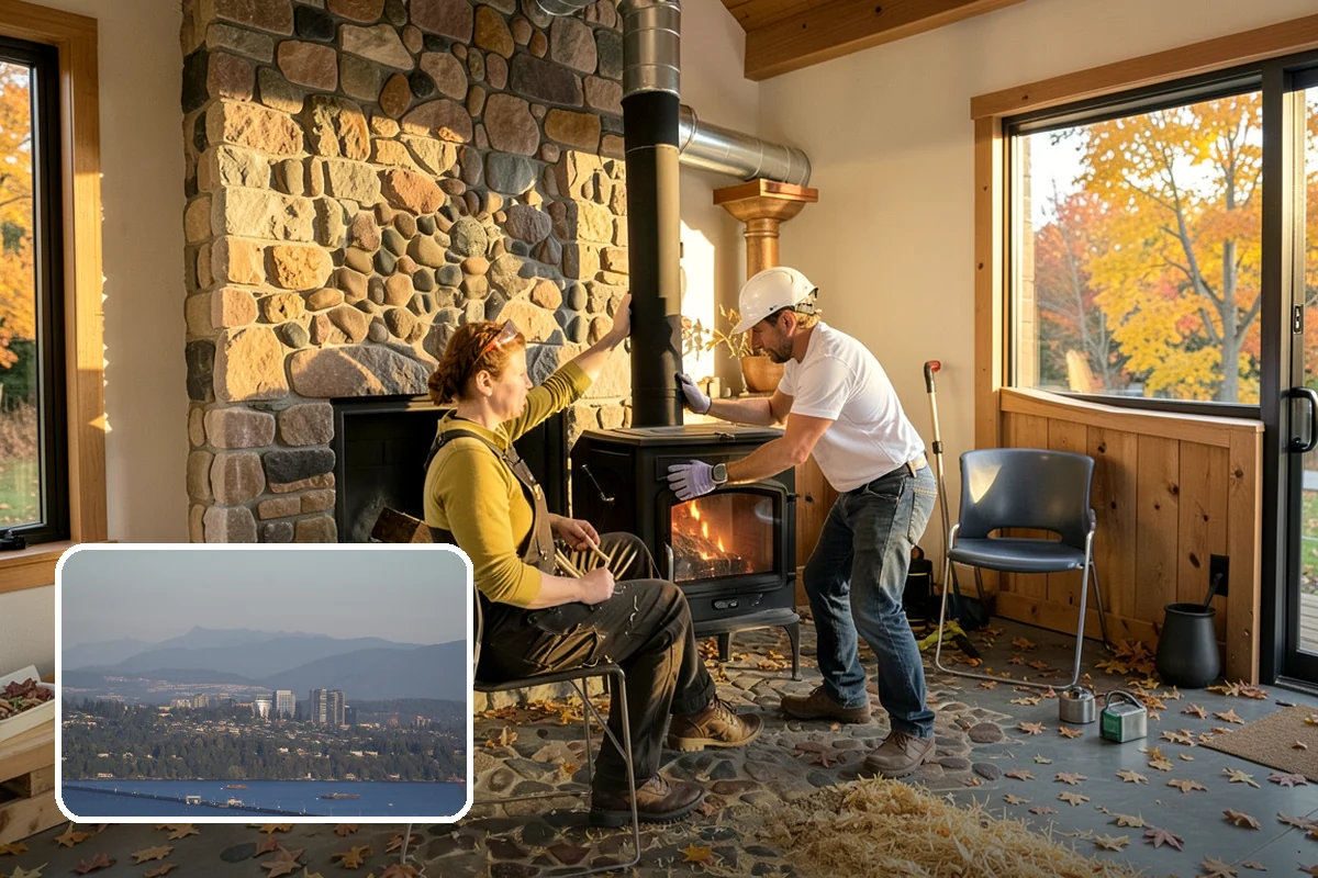 Built-In BBQ Construction in Medina, King County, WA - Adds counter space and storage around your grill