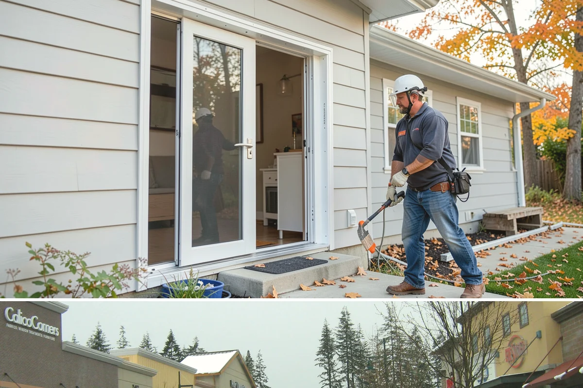 Built-In BBQ Construction in Mill Creek, Snohomish County, WA - Summer construction lets sealants and masonry cure before the wet months set in.