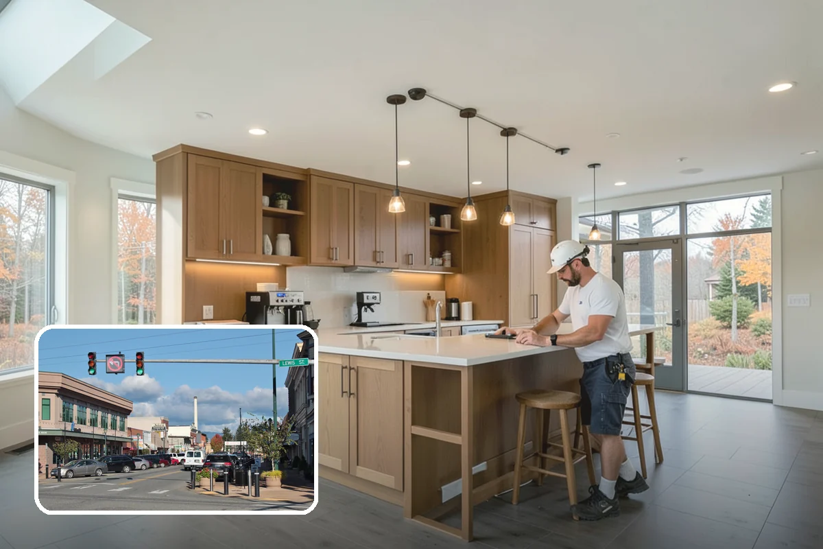 Built-In BBQ Construction in Monroe, Snohomish County, WA - Adds counter space and storage around your grill