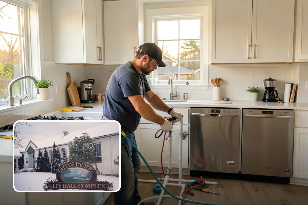 Built-In BBQ Construction in Pacific, King County, WA - Adds counter space and storage around your grill