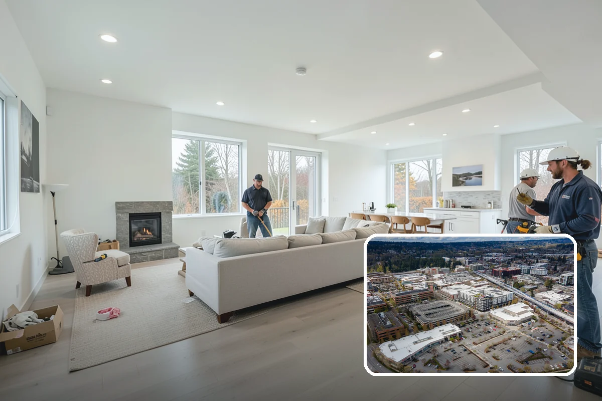 Built-In BBQ Construction in Redmond, King County, WA - Adds counter space and storage around your grill