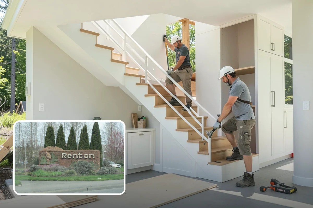 Built-In BBQ Construction in Renton, King County, WA - Adds counter space and storage around your grill