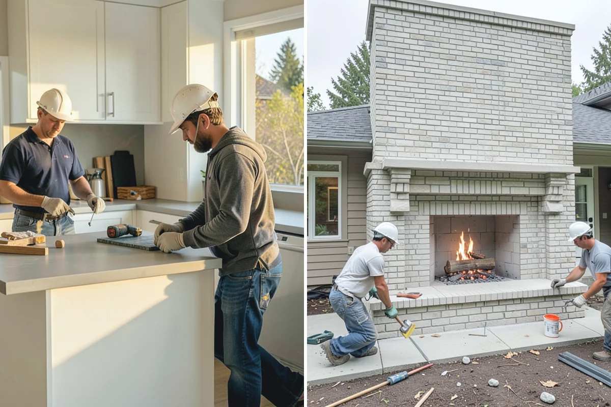 Built-In BBQ Construction in Roy, Pierce County, WA - Select the grill, layout, and finish materials