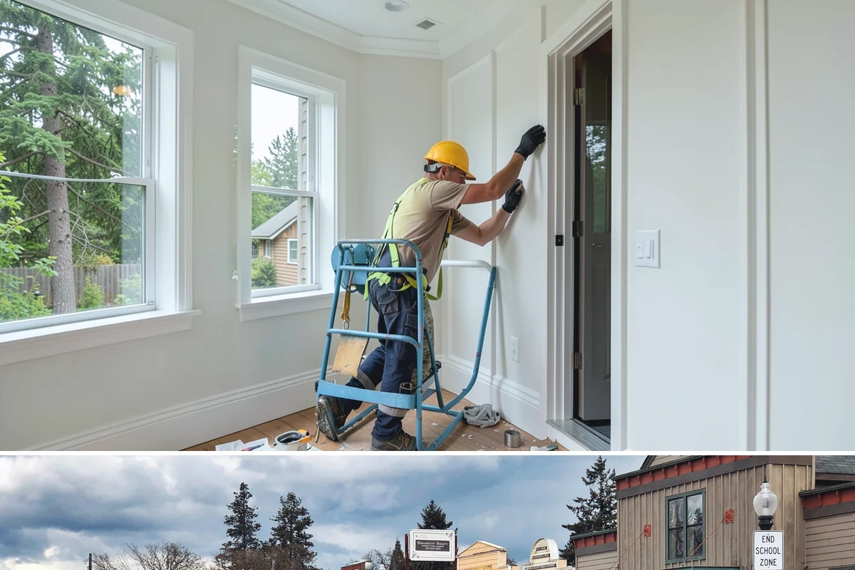 Built-In BBQ Construction in Roy, Pierce County, WA - Summer construction lets sealants and masonry cure before the wet months set in.