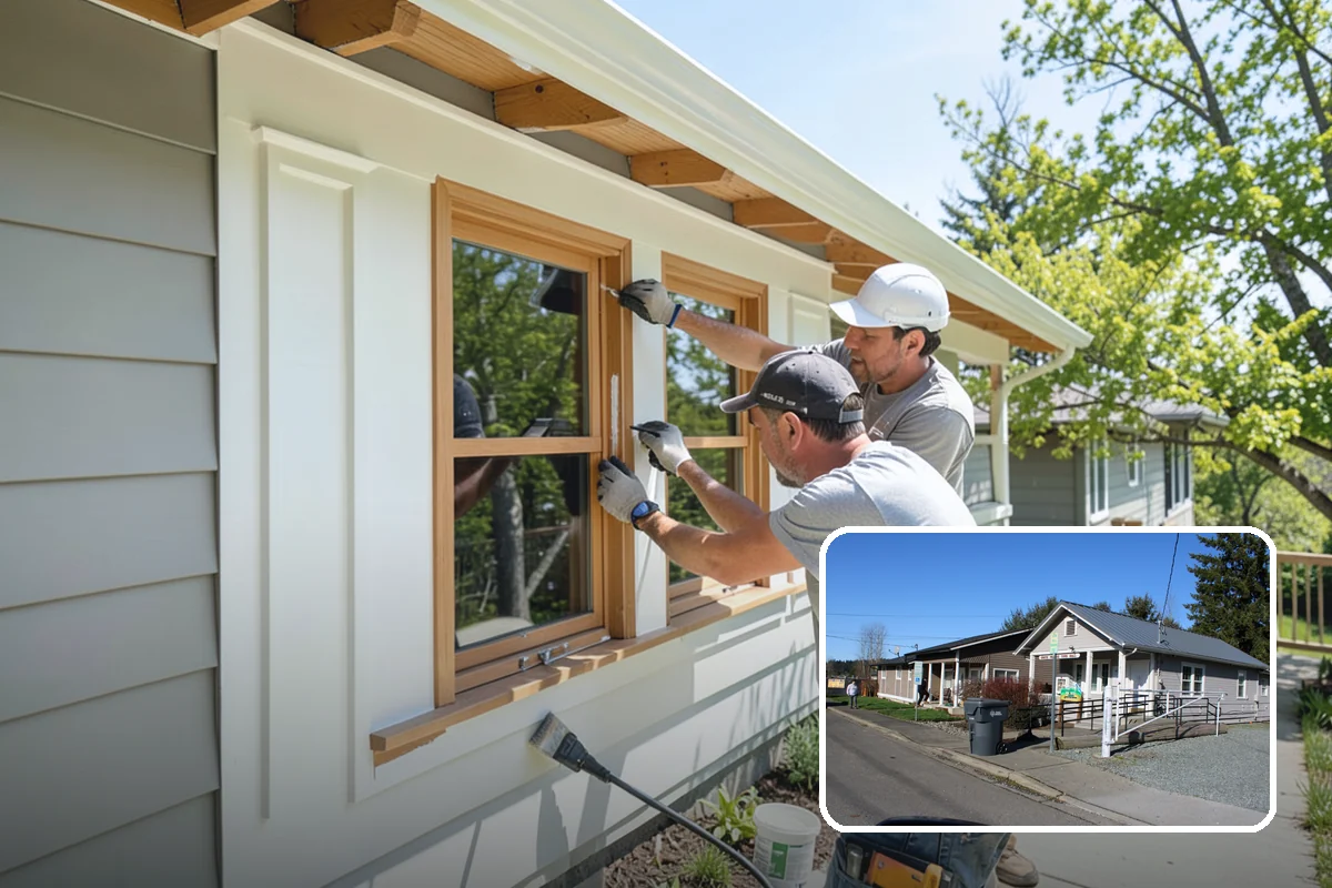 Built-In BBQ Construction in South Prairie, Pierce County, WA - Adds counter space and storage around your grill