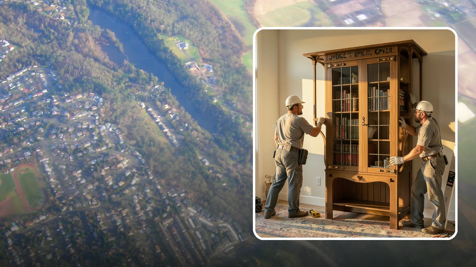 Built-In Bookcase Construction in Algona, King County, WA - Custom built-in bookcases crafted to fit your space and display books, decor, and memories beautifully.