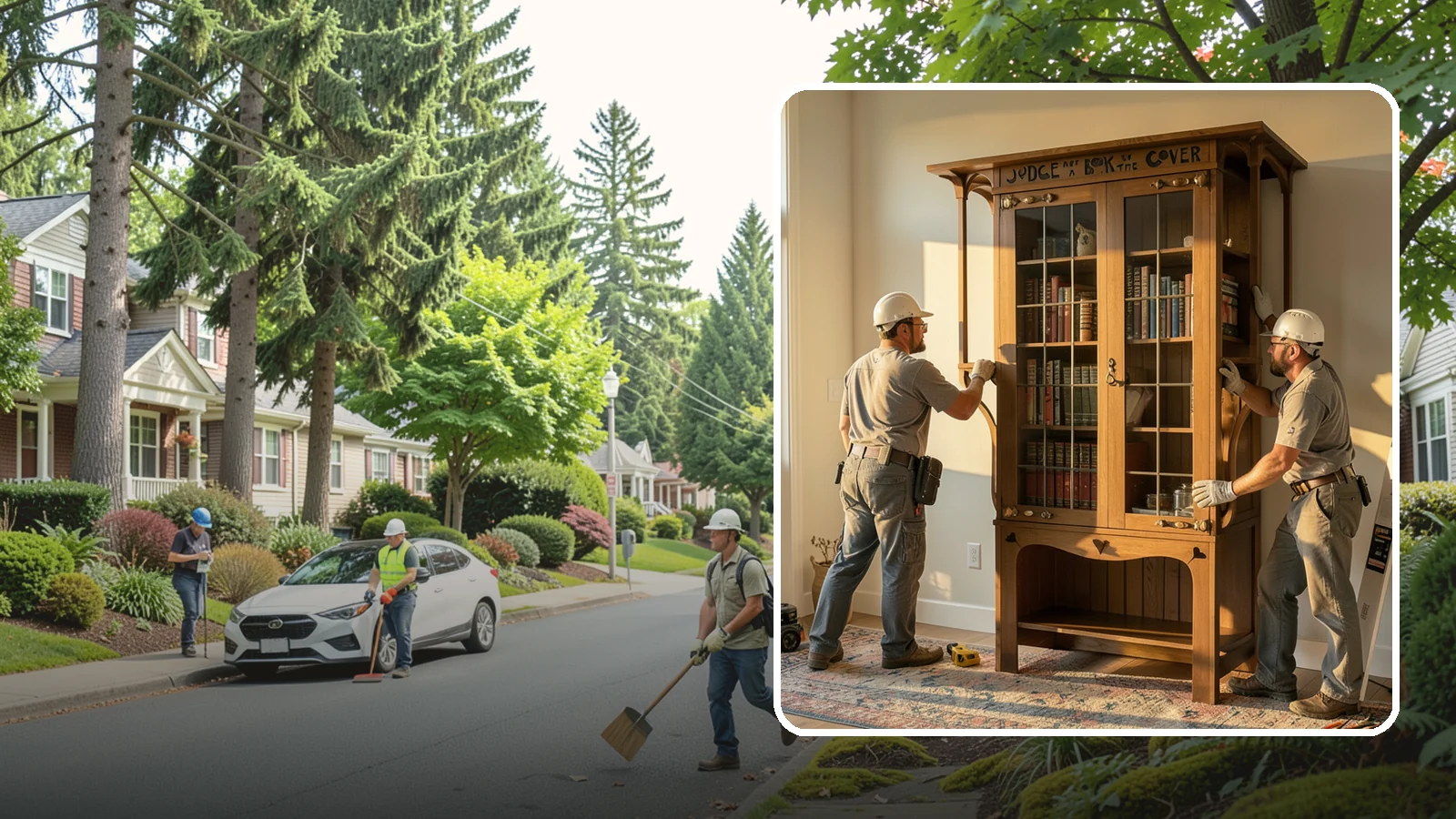 Built-In Bookcase Construction in Beaux Arts Village, King County, WA - Custom built-in bookcases crafted to fit your space and display books, decor, and memories beautifully.