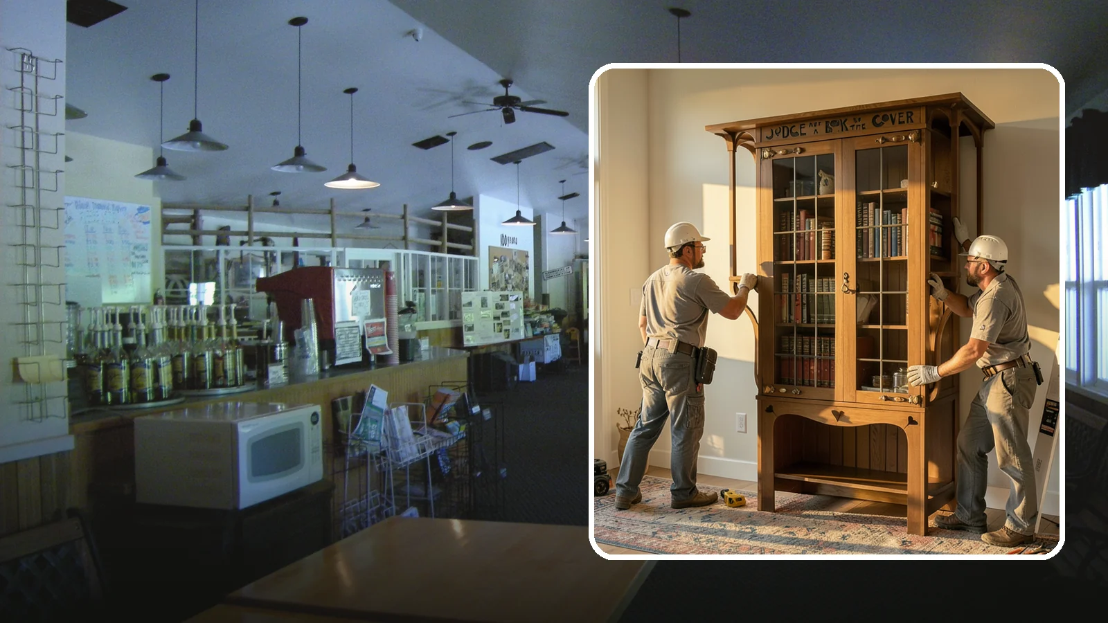 Built-In Bookcase Construction in Black Diamond, King County, WA - Custom built-in bookcases crafted to fit your space and display books, decor, and memories beautifully.