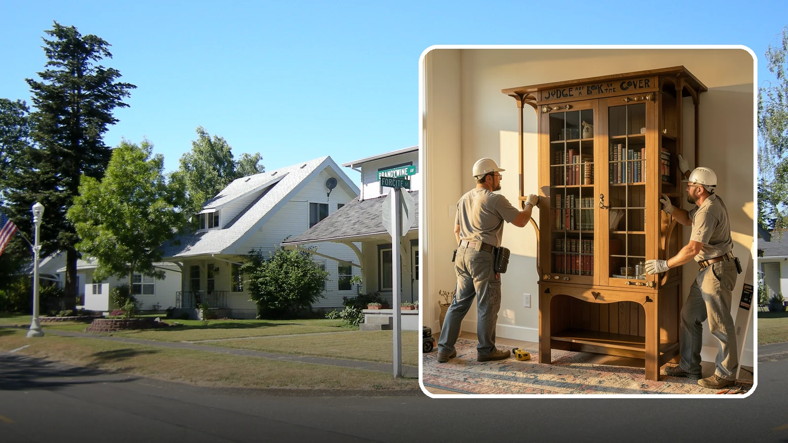Built-In Bookcase Construction in DuPont, Pierce County, WA - Custom built-in bookcases crafted to fit your space and display books, decor, and memories beautifully.
