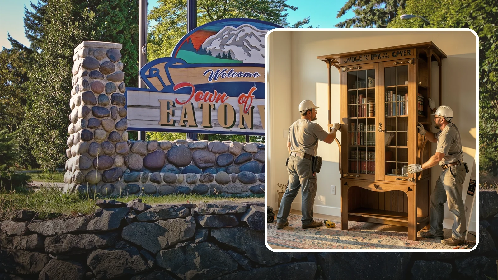 Built-In Bookcase Construction in Eatonville, Pierce County, WA - Custom built-in bookcases crafted to fit your space and display books, decor, and memories beautifully.