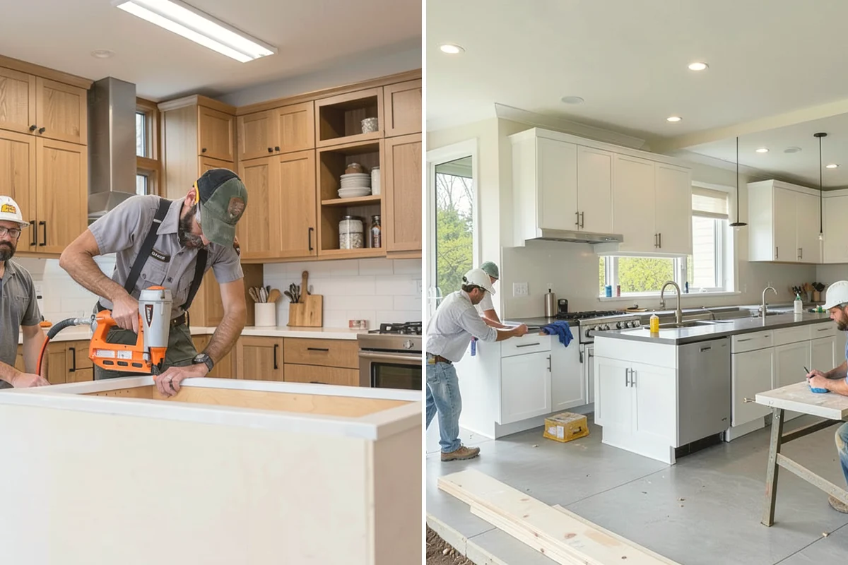 Built-In Bookcase Construction in Edgewood, Pierce County, WA - Measure the space and design the bookcase to your needs and style