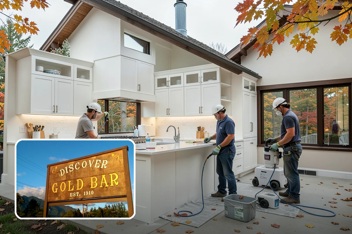Built-In Bookcase Construction in Gold Bar, Snohomish County, WA - Maximized storage and display in your exact space