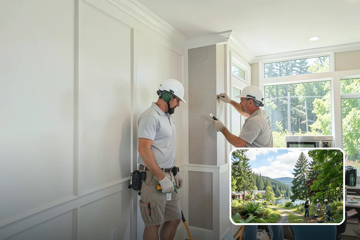 Built-In Bookcase Construction in Lake Forest Park, King County, WA - Maximized storage and display in your exact space