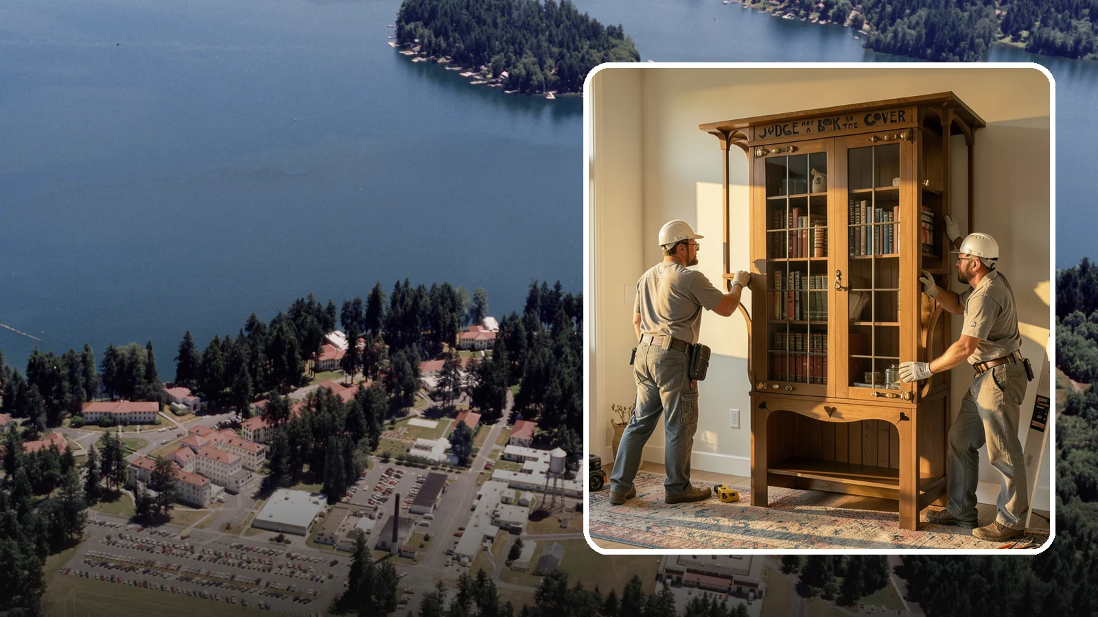 Built-In Bookcase Construction in Lakewood, Pierce County, WA - Custom built-in bookcases crafted to fit your space and display books, decor, and memories beautifully.