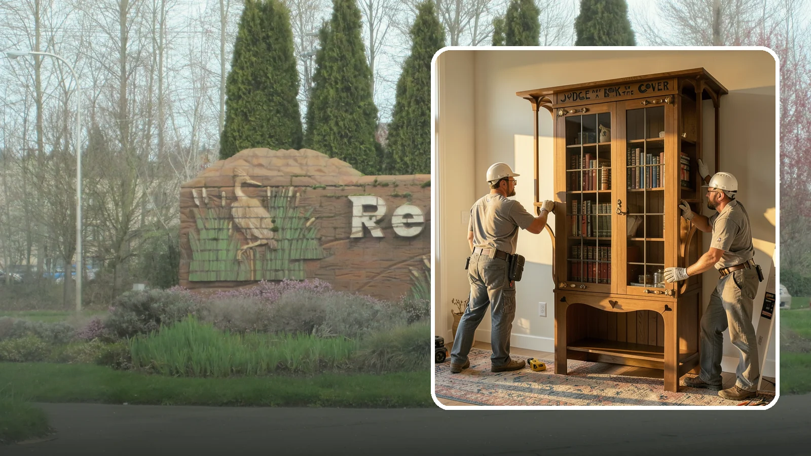 Built-In Bookcase Construction in Renton, King County, WA - Custom built-in bookcases crafted to fit your space and display books, decor, and memories beautifully.