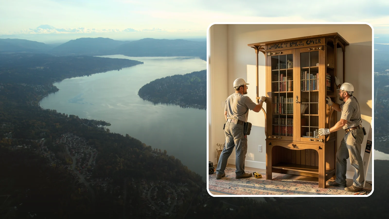 Built-In Bookcase Construction in Sammamish, King County, WA - Custom built-in bookcases crafted to fit your space and display books, decor, and memories beautifully.