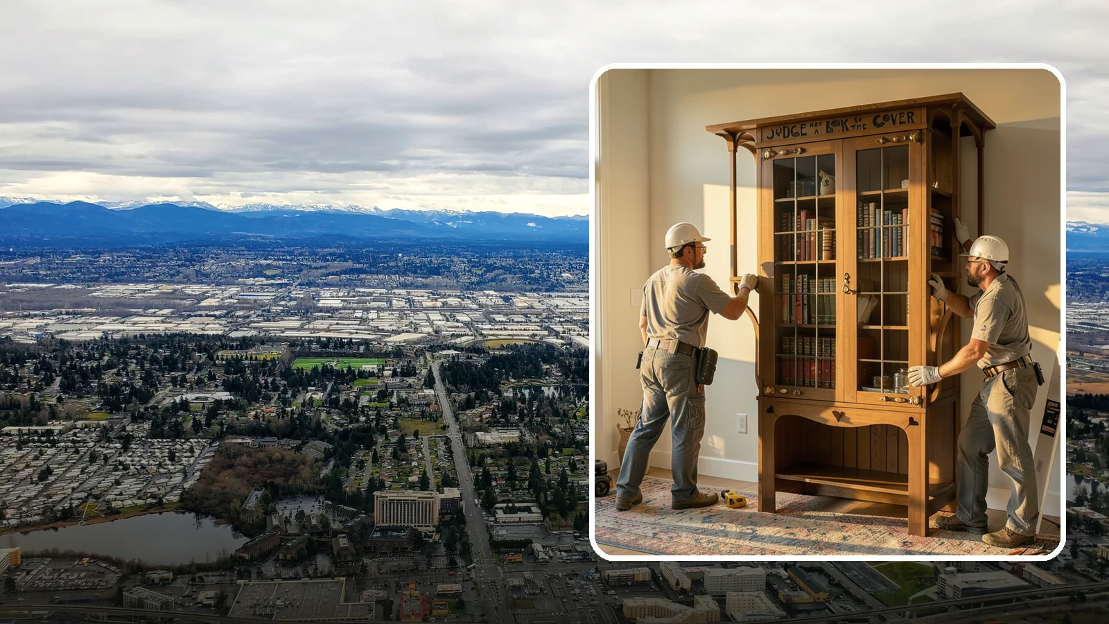 Built-In Bookcase Construction in SeaTac, King County, WA - Custom built-in bookcases crafted to fit your space and display books, decor, and memories beautifully.