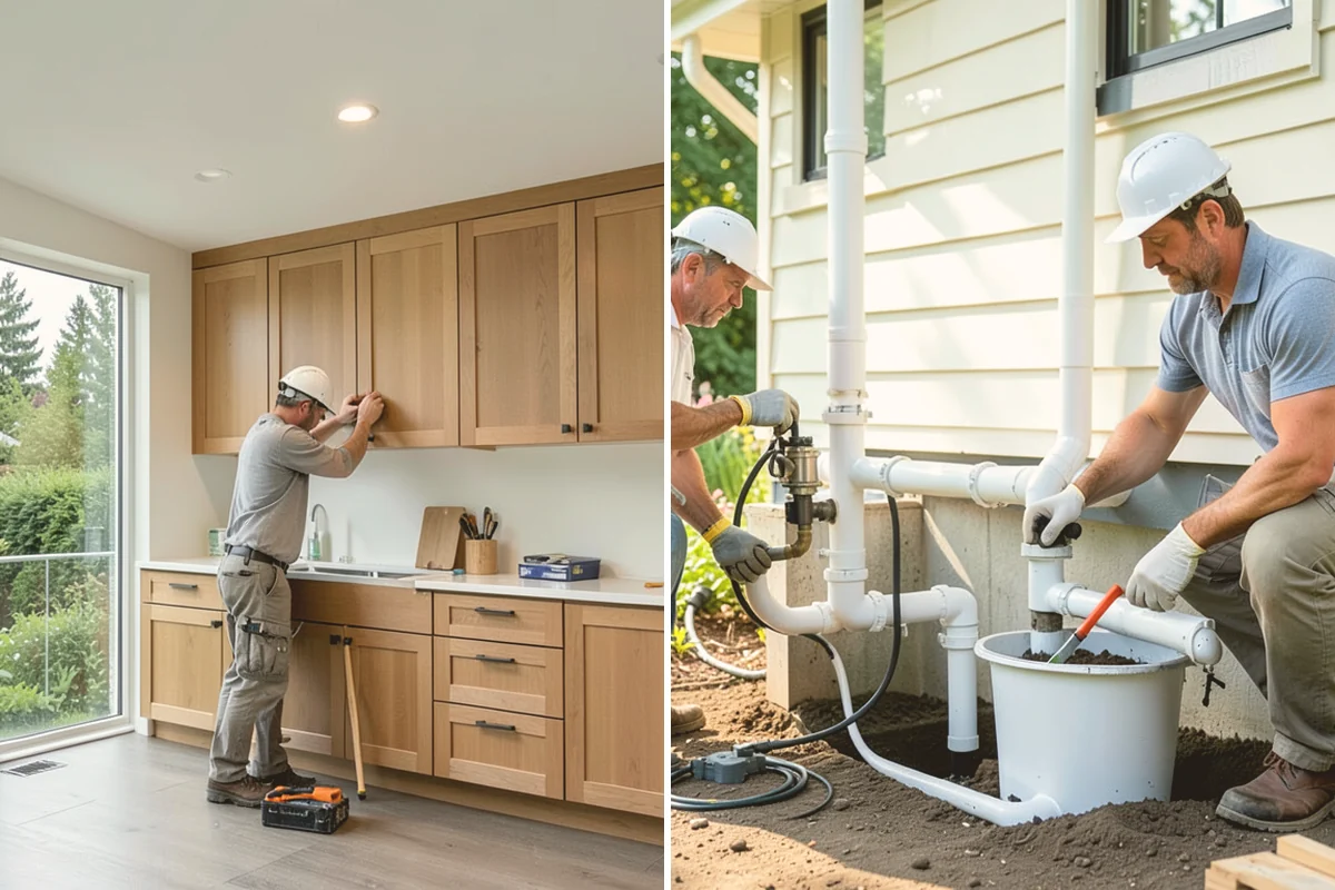 Built-In Shelving in Algona, King County, WA - Measure the space and design the units