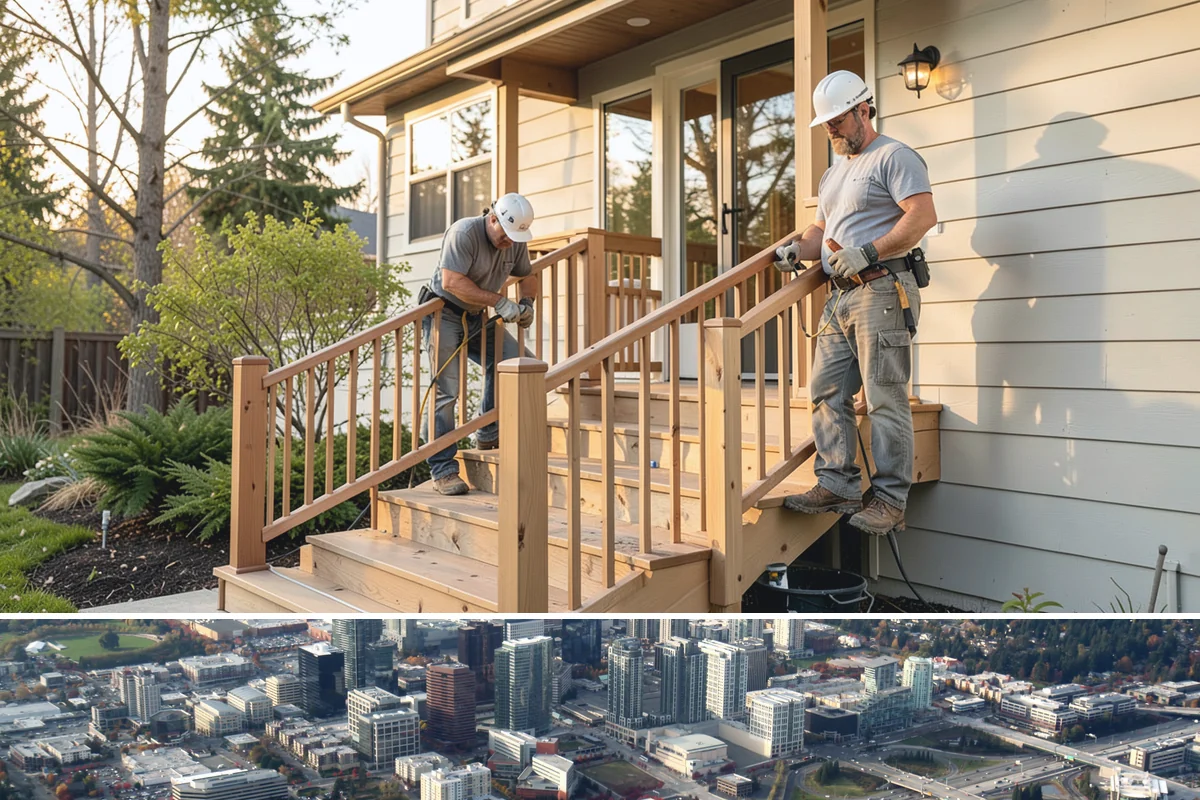 Built-In Shelving in Bellevue, King County, WA - Built-in shelving is indoor carpentry that can be built any time of year.