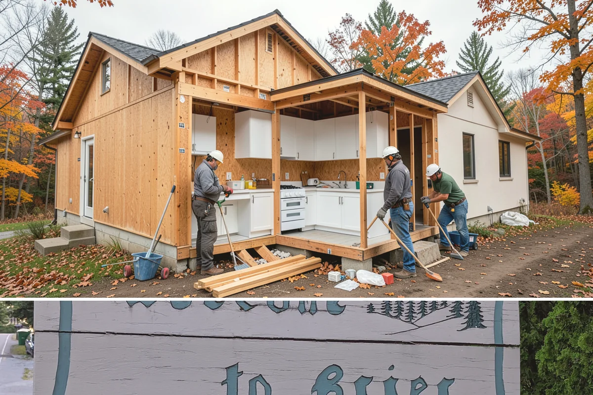 Built-In Shelving in Brier, Snohomish County, WA - Built-in shelving is indoor carpentry that can be built any time of year.