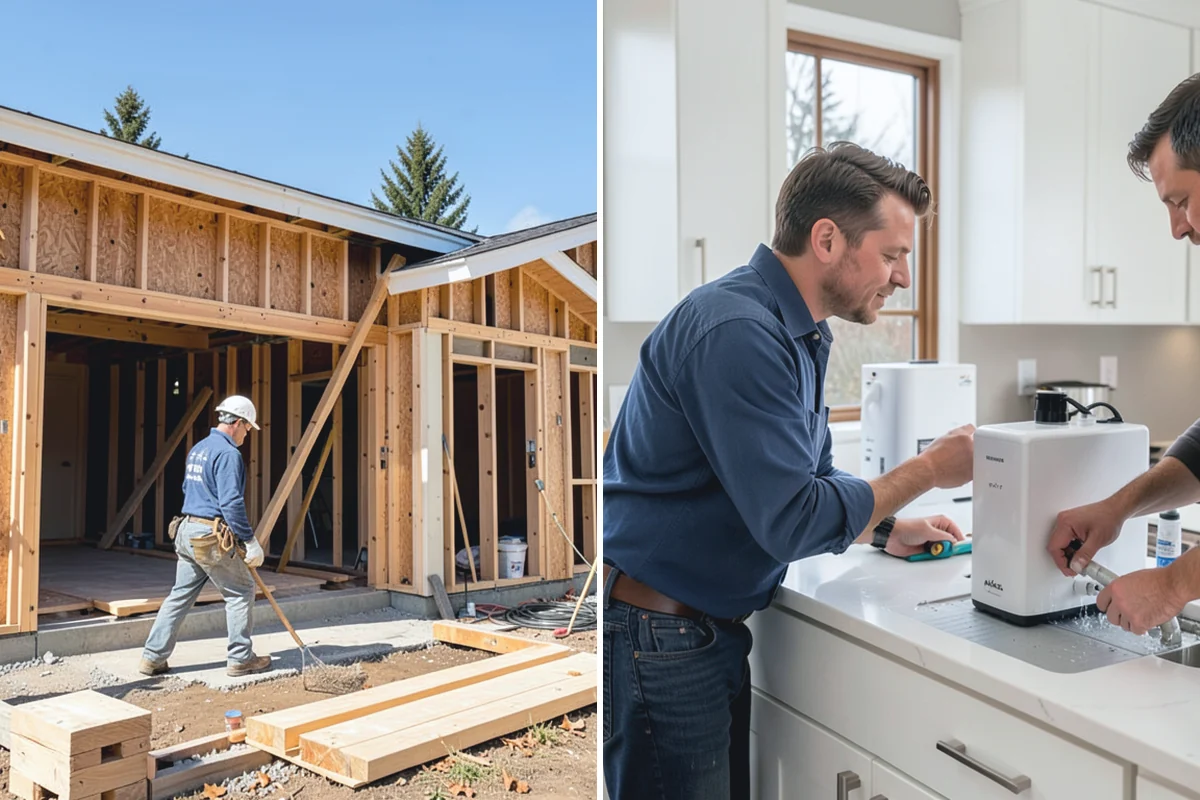 Built-In Shelving in Coupeville, Island County, WA - Measure the space and design the units