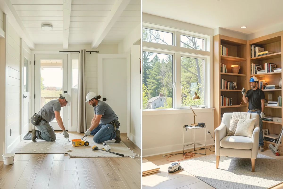Built-In Shelving in Index, Snohomish County, WA - Measure the space and design the units