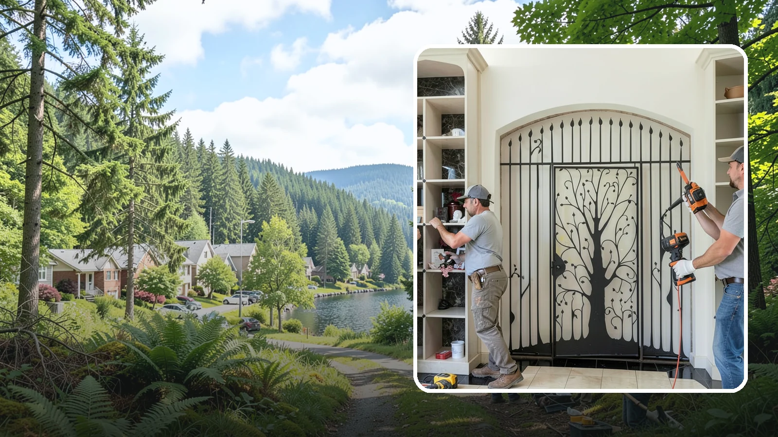 Built-In Shelving in Lake Forest Park, King County, WA - Crafting custom built-in shelving that adds storage and character to any room.