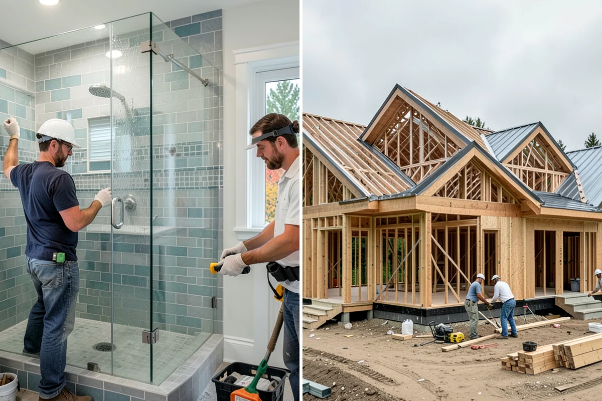 Built-In Shelving in Lyman, Skagit County, WA - Measure the space and design the units