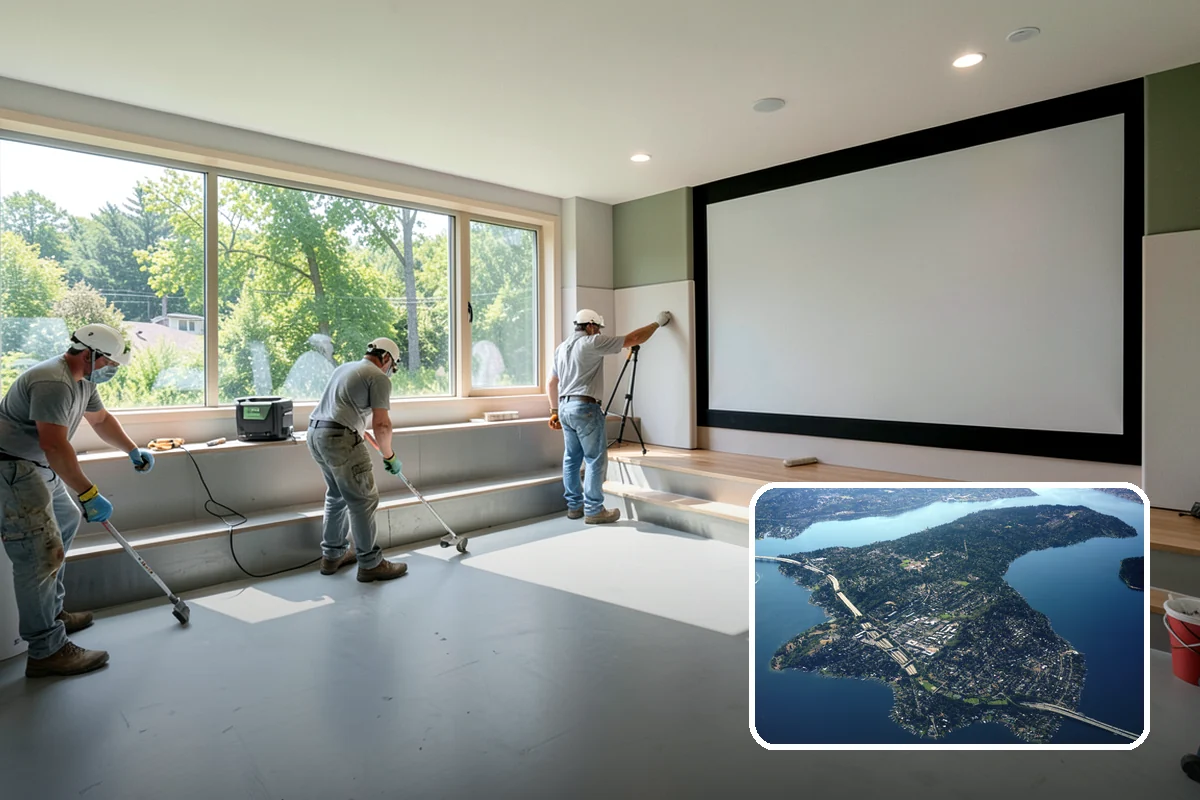 Built-In Shelving in Mercer Island, King County, WA - Adds tailored, integrated storage