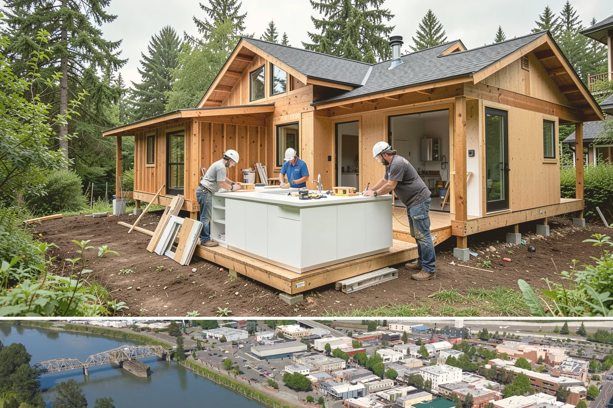 Built-In Shelving in Mount Vernon, Skagit County, WA - Built-in shelving is indoor carpentry that can be built any time of year.
