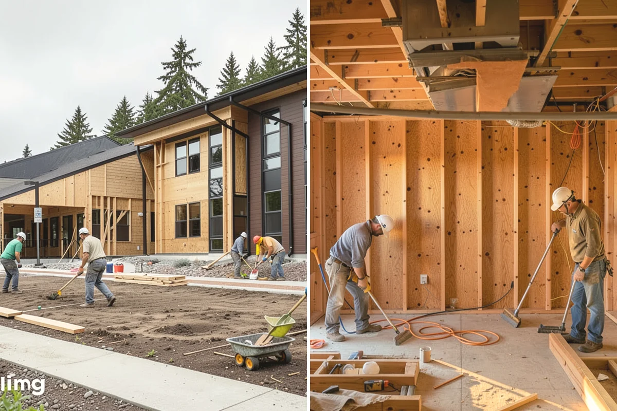 Built-In Shelving in Mountlake Terrace, Snohomish County, WA - Measure the space and design the units