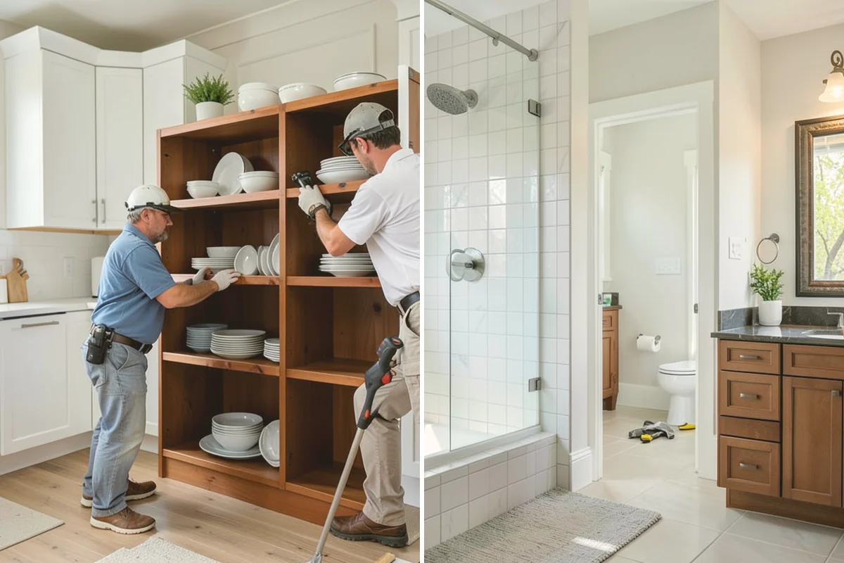 Built-In Shelving in Stanwood, Snohomish County, WA - Measure the space and design the units
