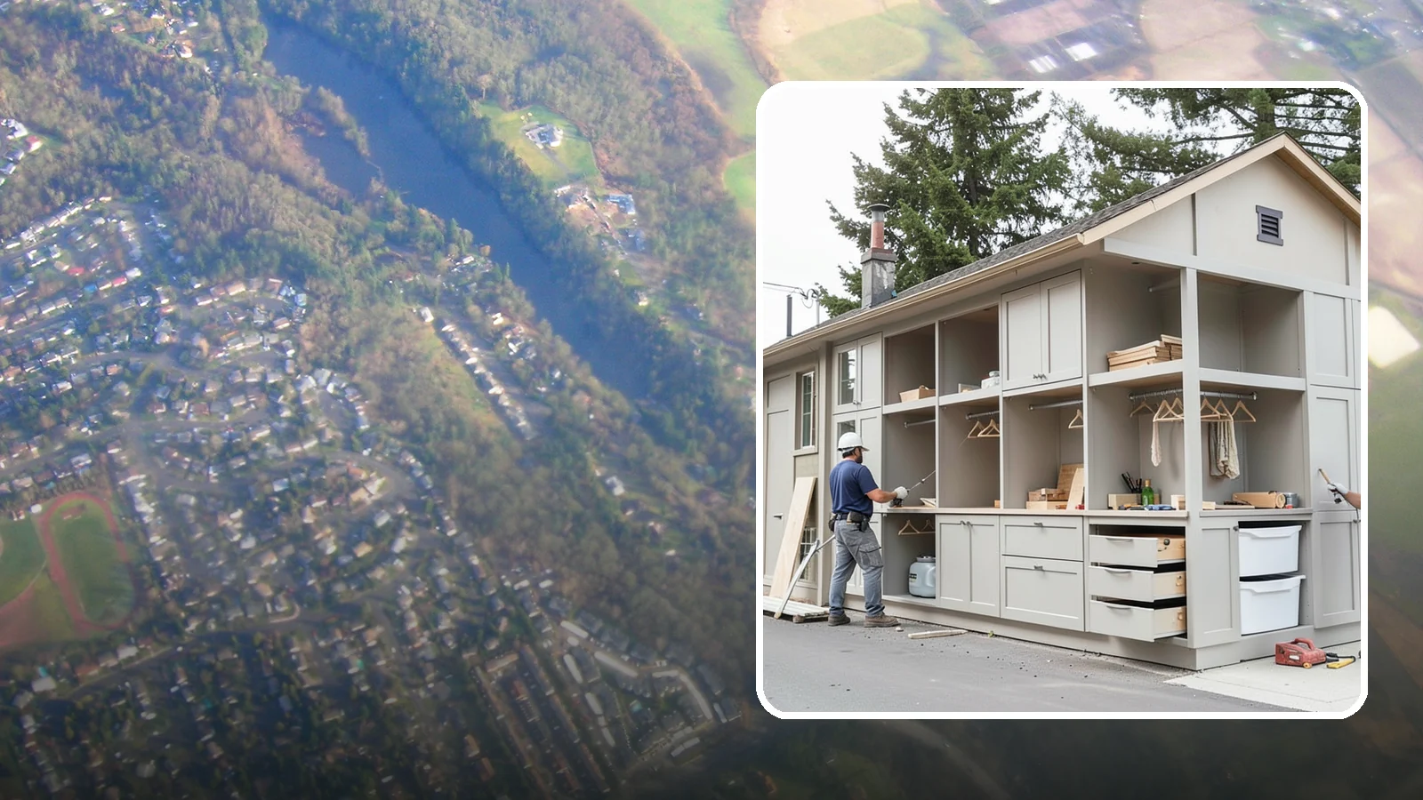 Built-In Storage Construction in Algona, King County, WA - We build custom built-in storage that turns awkward nooks and blank walls into functional, handsome features.