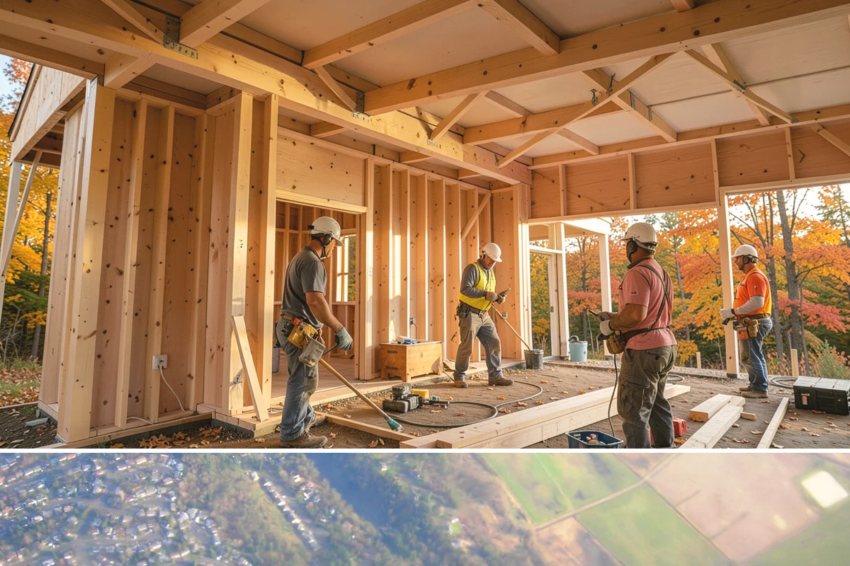 Built-In Storage Construction in Algona, King County, WA - Interior built-in work is ideal during the wet PNW season when the crew can focus indoors uninterrupted by weather.
