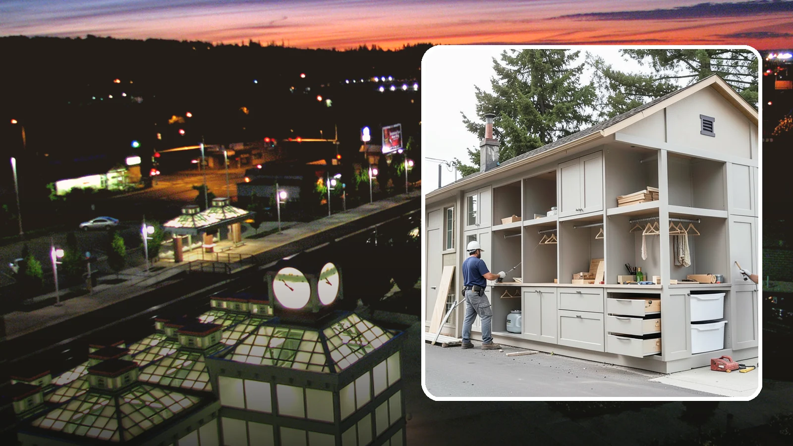 Built-In Storage Construction in Auburn, King County, WA - We build custom built-in storage that turns awkward nooks and blank walls into functional, handsome features.