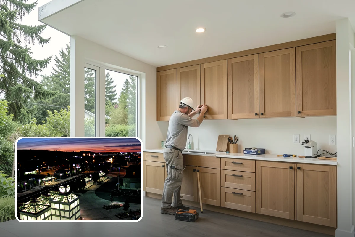 Built-In Storage Construction in Auburn, King County, WA - Custom storage tailored to your specific space