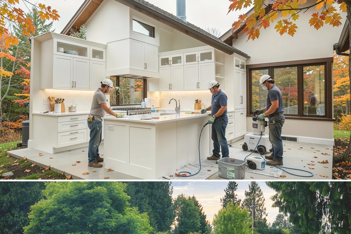 Built-In Storage Construction in Bonney Lake, Pierce County, WA - Interior built-in work is ideal during the wet PNW season when the crew can focus indoors uninterrupted by weather.
