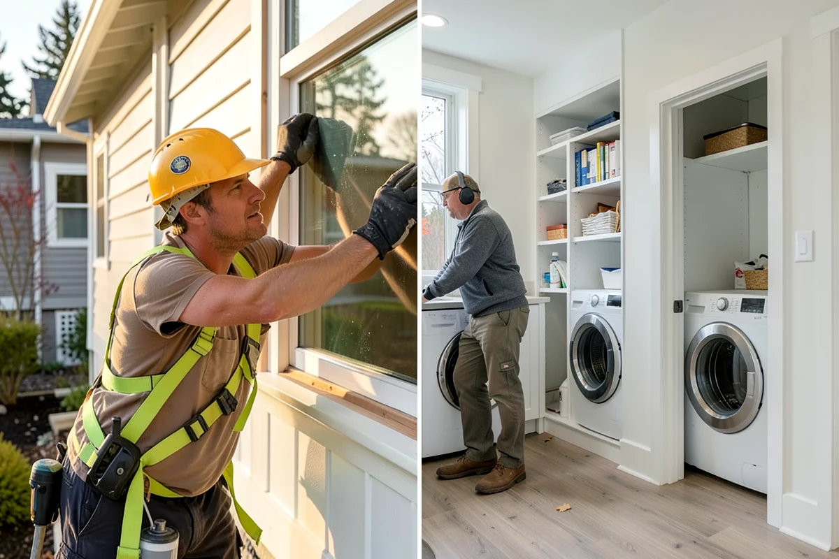 Built-In Storage Construction in Clyde Hill, King County, WA - Identify the location and define the storage function and style