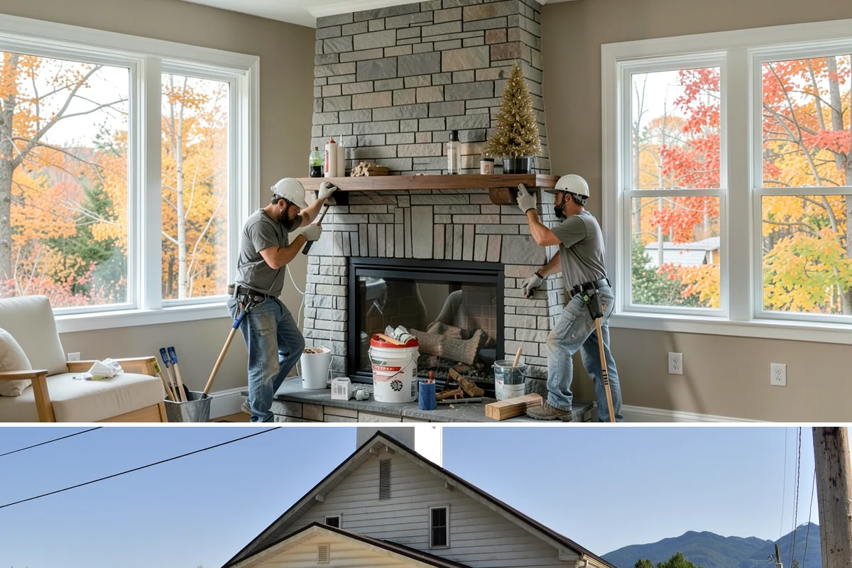 Built-In Storage Construction in Concrete, Skagit County, WA - Interior built-in work is ideal during the wet PNW season when the crew can focus indoors uninterrupted by weather.