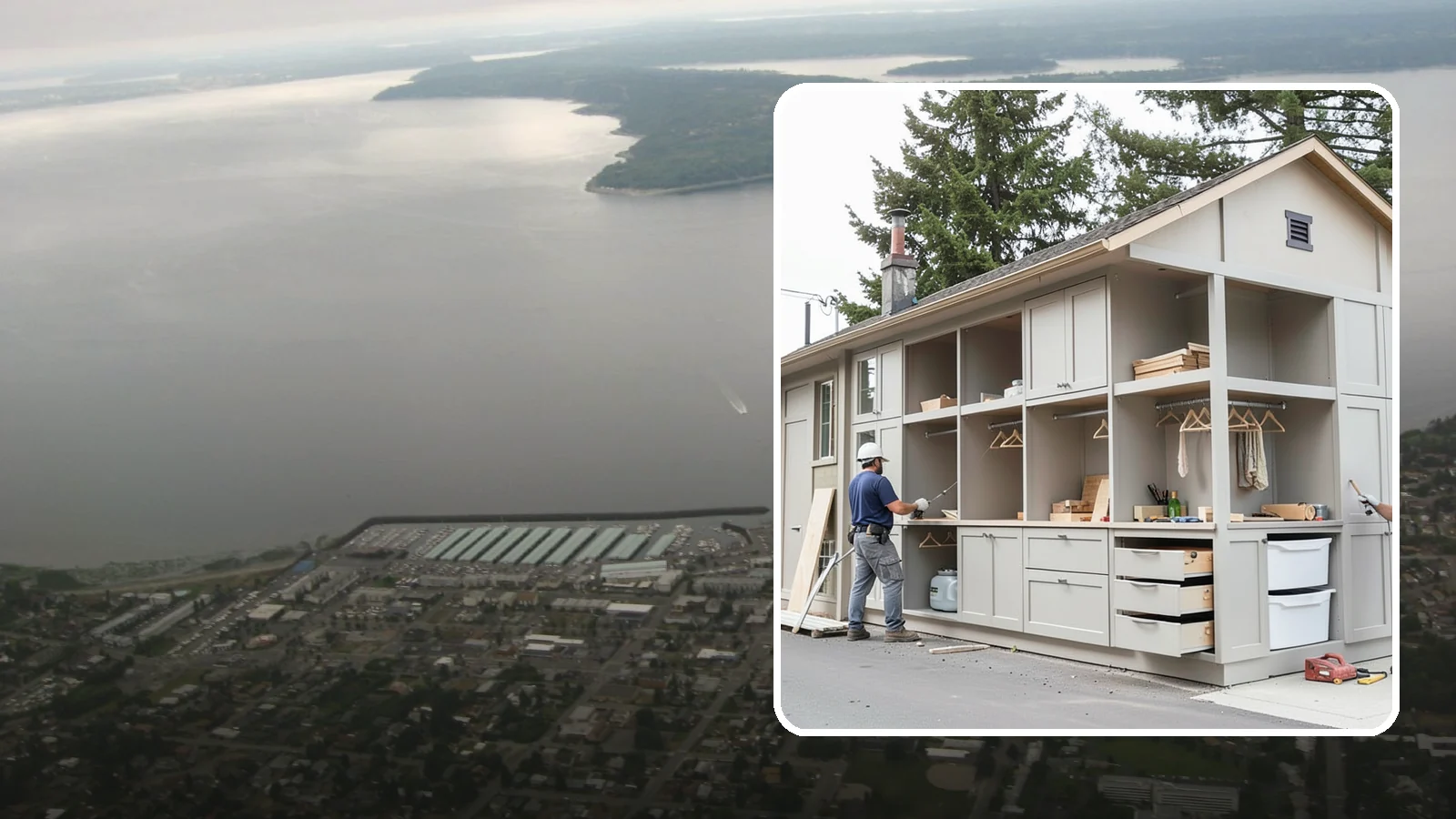 Built-In Storage Construction in Des Moines, King County, WA - We build custom built-in storage that turns awkward nooks and blank walls into functional, handsome features.